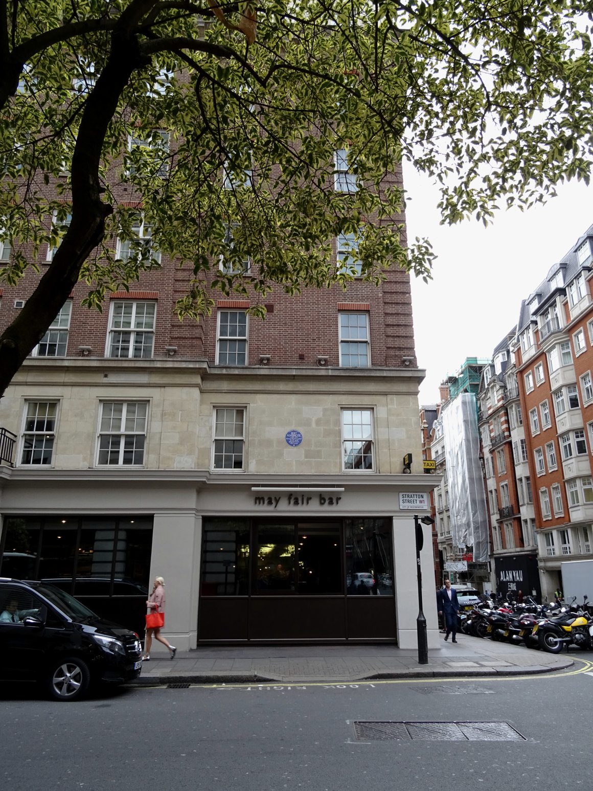 The May Fair Hotel, Stratton Street frontage