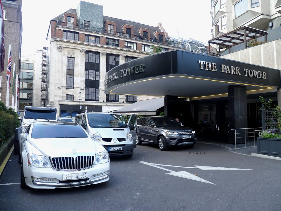 Hotel entrance of The Park Tower Knightsbridge